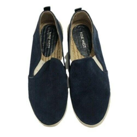 Nine West Oranges Leather Espadrille slip-on 8.5 - Picture 2 of 6